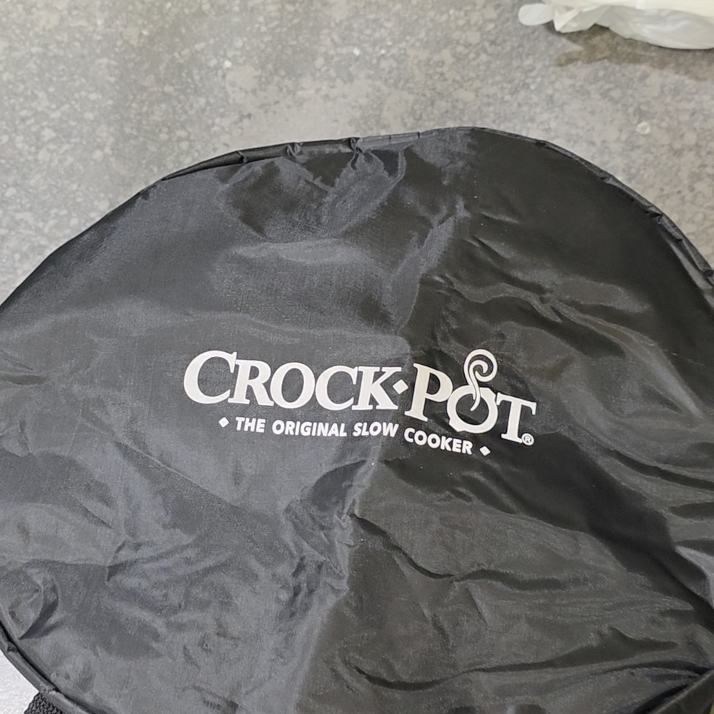 Crock-Pot Black Food Storage Bag